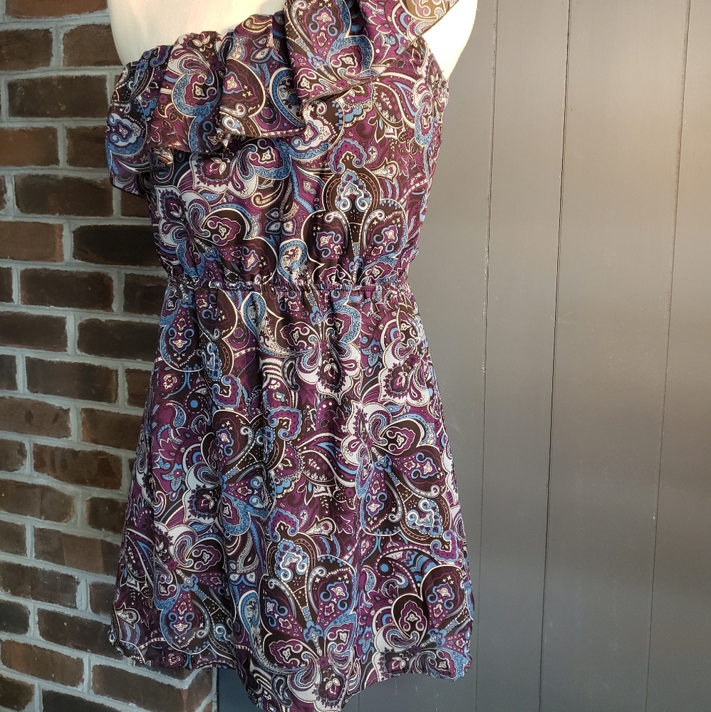 Ali & Chris 1 shoulder dress